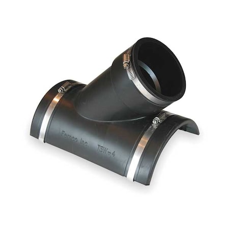 Flexible Tap Saddle Wye, For Pipe Size 4