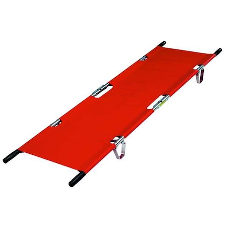 Folding Stretcher, 350 lb., 81 In., Orange MPN:0101083 ORANGE