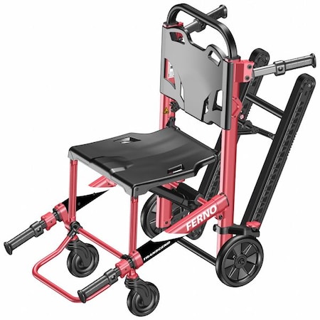 Stair Chair, 550 lb, Red, 20