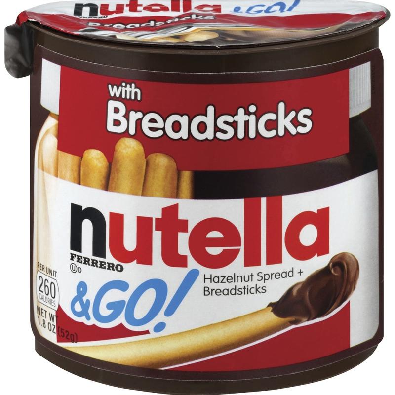 Nutella Nutella & GO Hazelnut Spread & Breadsticks - 1.23 oz - 12 / Box (Min Order Qty 2) MPN:80314