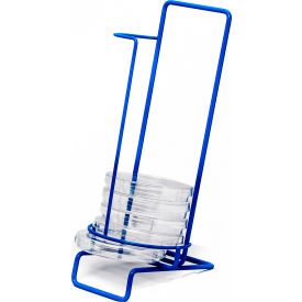 Bel-Art Poxygrid 100mm Petri Dish Dispensing Rack 5 3/4 x 4 1/4 x 11