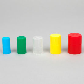 Diamond Culture Tube Cap for 25mm Glass Culture Tubes Polypropylene Green 500/Pack 118158G