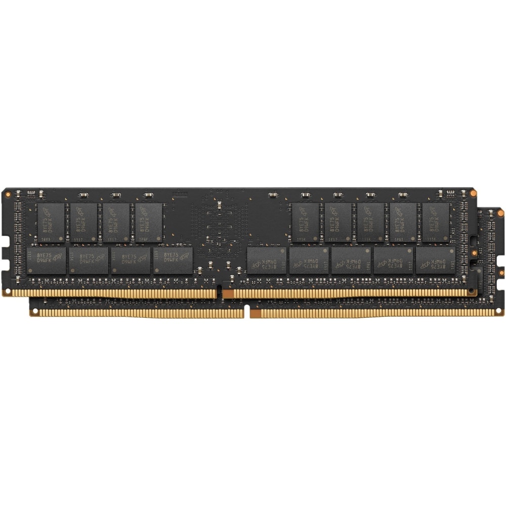 Apple 128GB (2 x 64GB) DDR4 SDRAM Memory Kit - For Mac Pro - 128 GB (2 x 64GB) - DDR4-2933/PC4-23400 DDR4 SDRAM - 2933 MHz - ECC - Registered, Buffered - 288-pin - LRDIMM MPN:MX1K2G/A