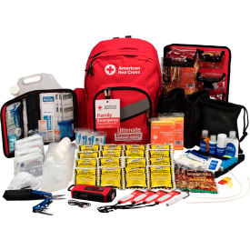 American Red Cross 91053 Emergency Preparedness Backpack Red Cross 4-Person 91053-001