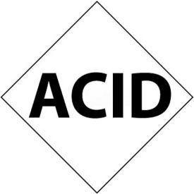 NMC DCL122 NFPA Label Symbol Acid 2-1/2