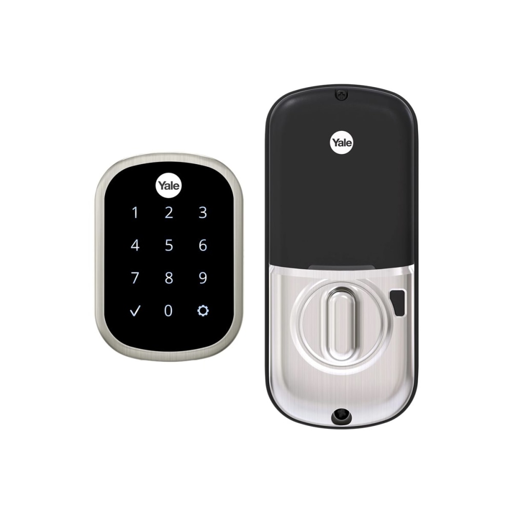 Yale Assure YRD256-NR-619 - Door lock - combination - touch keypad - satin nickel MPN:R-YRD256-NR-619