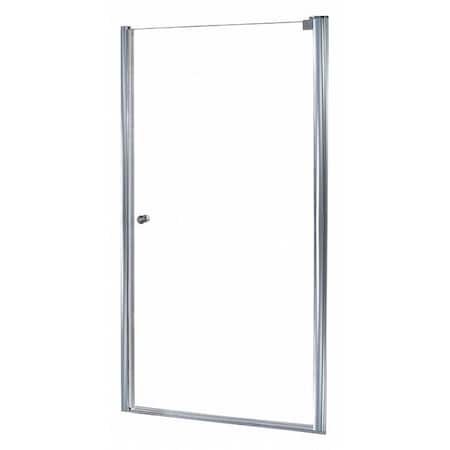 Shower Door, Al, Silver, 34-1/2