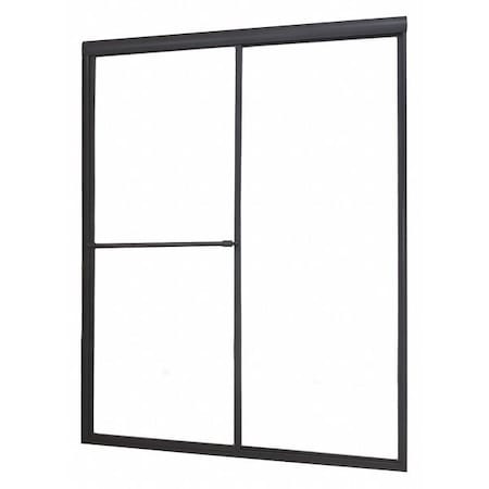 Shower Door, Al, Dark Brown, 60