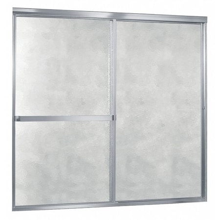 Tub Door, Aluminum, Silver, 60