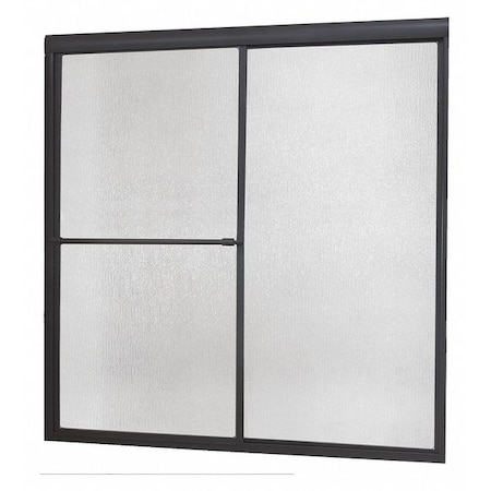 Tub Door, Al, Dark Brown, 60