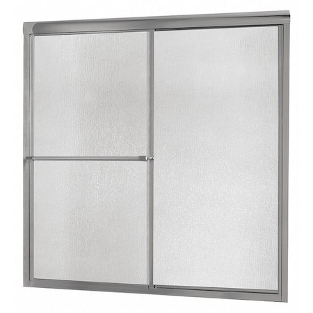Tub Door, Aluminum, Silver, 60