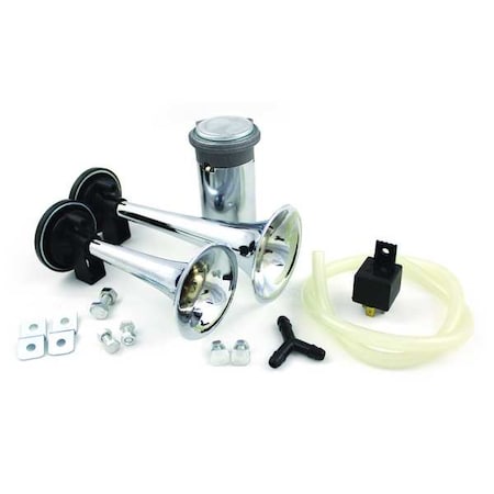 Dual Trumpet Horn Kit, Air, 7-1/2