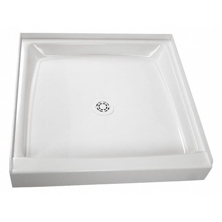 Shower Floor, White, 36