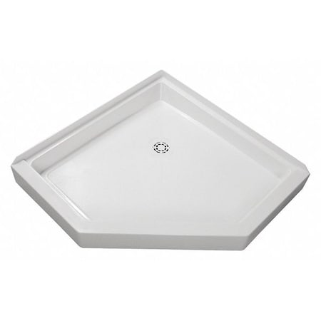 Shower Floor, White, 36