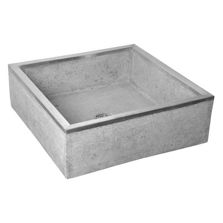 Mop Sink 20 in x 20 in, 1, Terrazzo MPN:TSB100501