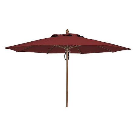 Market Umbrella 8Rb Pulley Pin, Burgundy, 11 ft. MPN:11MPPCB-4631