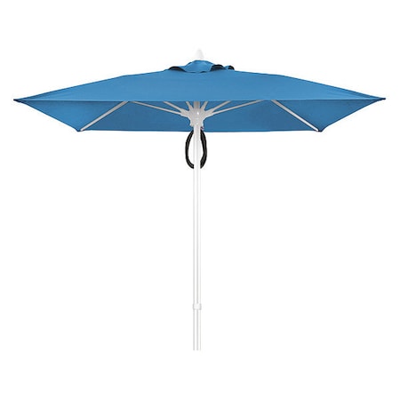 Mrkt Umbrella 4Rib Plly Pin, Sky Blue, 6Ft MPN:6SQMPPW-4624