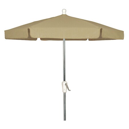 Garden Umbrella Crank Ba, Beige, 7.5 ft. MPN:7GCRA-BEIGE