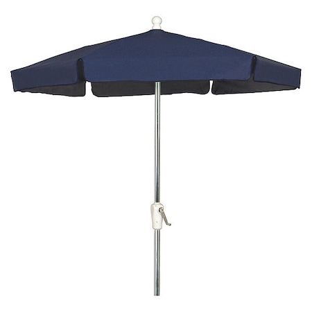 Garden Umbrella Crank Ba, Navy Blue, 7.5ft. MPN:7GCRA-NAVY BLUE