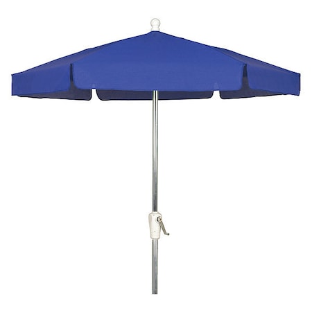 Garden Umbrella Crank Ba, Blue, 7.5 ft. MPN:7GCRA-PACIFIC BLUE