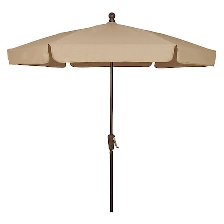 Garden Umbrella Crank Cb, Beige, 7.5 ft. MPN:7GCRCB-BEIGE