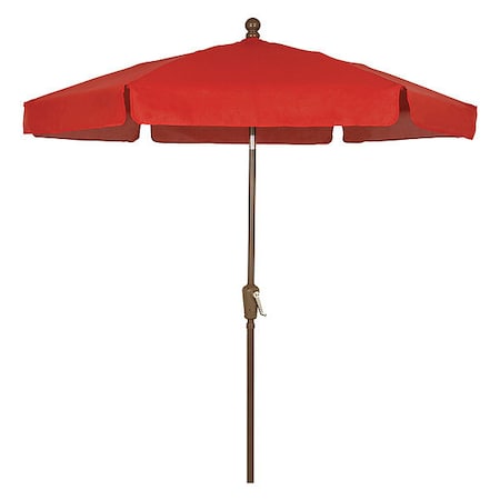 Garden Umbrella Crank Cb, Red, 7.5 ft. MPN:7GCRCB-RED