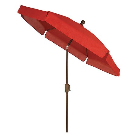Garden Tilt Umbrella Crank Cb, Red, 7.5 ft. MPN:7GCRCB-T-RED