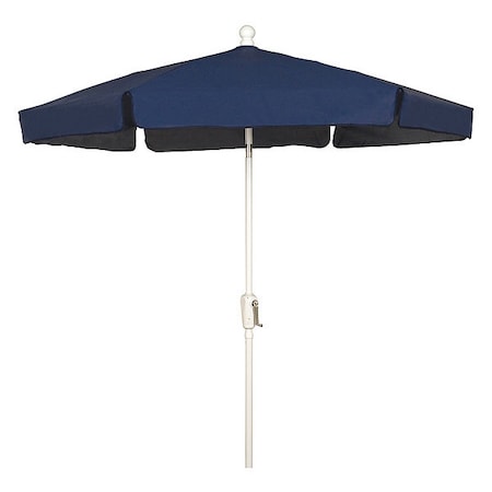 Garden Umbrella CrankW/Navy Blue, 7.5 ft. MPN:7GCRW-NAVY BLUE