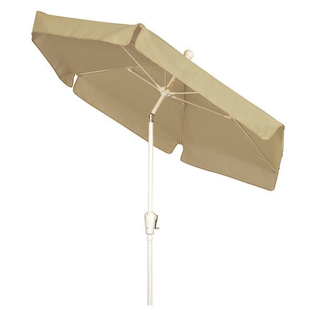 Garden Tilt Umbrella CrankW/Beige, 7.5 ft. MPN:7GCRW-T-BEIGE