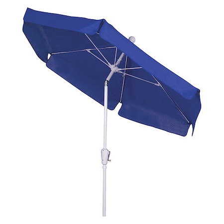 Garden Tilt Umbrella CrnkW/Blue, 7.5 ft. MPN:7GCRW-T-PACIFIC BLUE