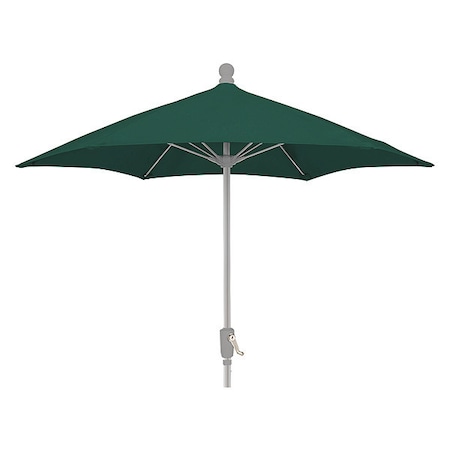 Patio Umbrella Crank Ba, Green, 7.5 ft. MPN:7HCRA-FOREST GREEN