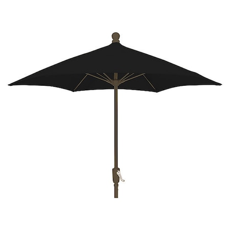 Patio Umbrella Crank Cb, Black, 7.5 ft. MPN:7HCRCB-BLACK