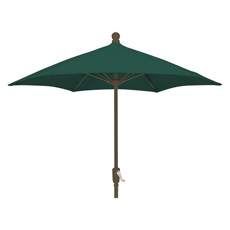 Patio Umbrella Crank Cb, Green, 7.5 ft. MPN:7HCRCB-FOREST GREEN