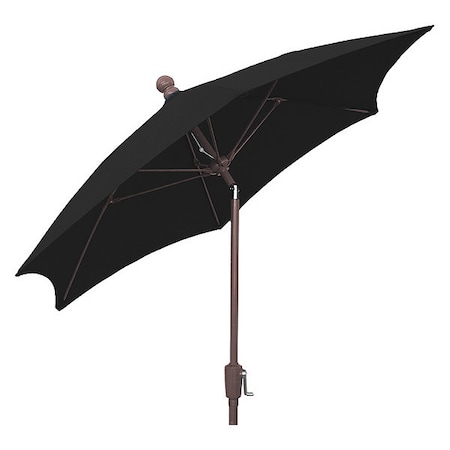 Patio Tilt Umbrella Crank Cb, Black, 7.5 ft. MPN:7HCRCB-T-BLACK