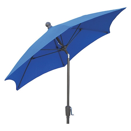 Patio Tilt Umbrella Crank Cb, Blue, 7.5 ft. MPN:7HCRCB-T-PACIFIC BLUE