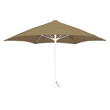 Patio Umbrella Crank White, Beige, 7.5 ft. MPN:7HCRW-BEIGE