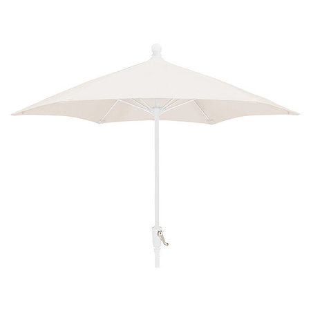 Patio Umbrella Crank White, Natural, 7.5 ft. MPN:7HCRW-NATURAL