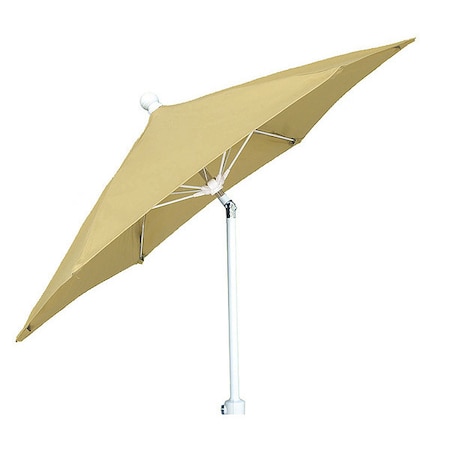 Patio Tilt Umbrella CrankW/Beige, 7.5 ft. MPN:7HCRW-T-BEIGE