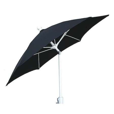 Patio Tilt Umbrella Crank White, Black, 7.5 ft. MPN:7HCRW-T-BLACK