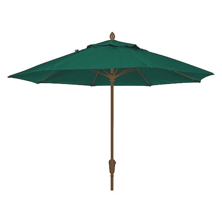 Market Umbrella 8Rib Cb Crank, Green, 7.5 ft. MPN:7MCRCB-4637