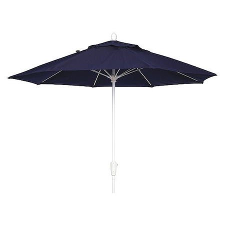 Market Umbrella 8Rib CrankW/Navy, 7.5 ft. MPN:7MCRW-4646
