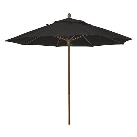 Market Umbrella 8Rib Push Up Cb, Black, 7.5ft. MPN:7MPUCB-4608