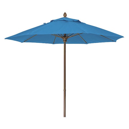 Mrkt Umbrella 8Rib PushUp Sky Blue, 7.5Ft MPN:7MPUCB-4624
