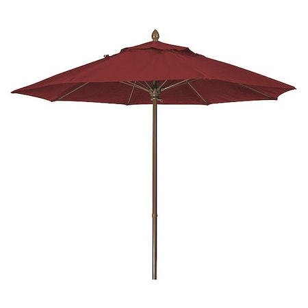 Market Umbrella 8Rib Push Up Burgundy, 7.5 ft. MPN:7MPUCB-4631