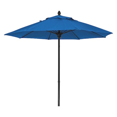 Market Umbrella 8Rib Push Up, Blue, 7.5 ft. MPN:7MPUK-4601