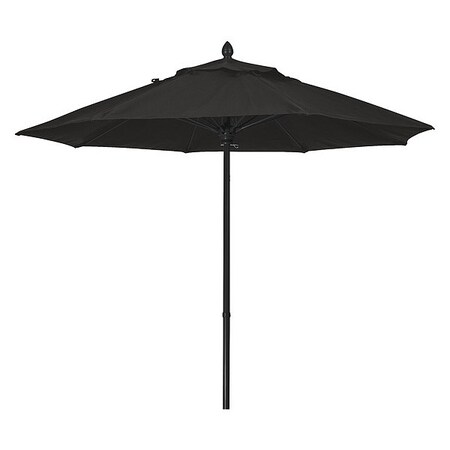 Market Umbrella 8Rib Push Up, Blk, 7.5 ft. MPN:7MPUK-4608