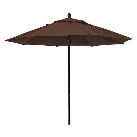 Market Umbrella 8Rib Push Up, Brown, 7.5 ft. MPN:7MPUK-4621