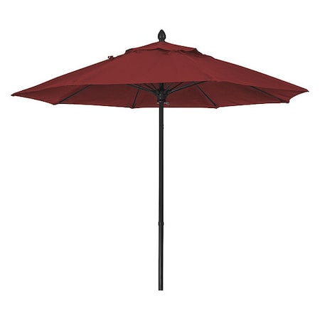 Market Umbrella 8Rib Push Up, Burgundy, 7.5 ft. MPN:7MPUK-4631