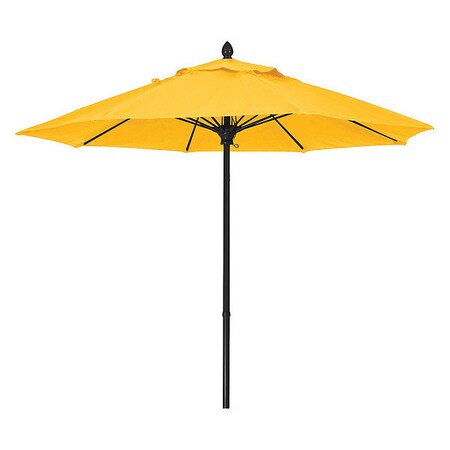 Market Umbrella 8Rib Push Up, Buttercup, 7.5 ft. MPN:7MPUK-4635