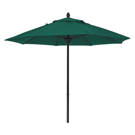 Market Umbrella 8Rib Push Up, Green, 7.5 ft. MPN:7MPUK-4637